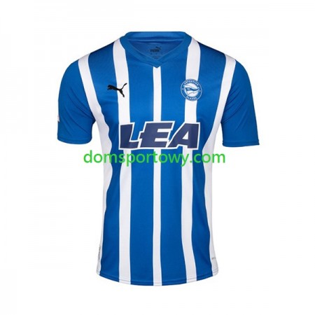 Koszulka Deportivo Alaves Domowe Koszulki Piłkarskie 2023-2024 Krótki Rękaw
